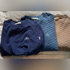 3 Holderness & Bourne Men’s Golf Sweatshirts XXL